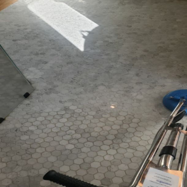 tile grout cleaning results